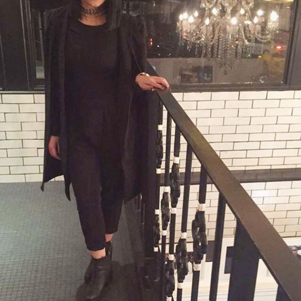 Black Cape coat